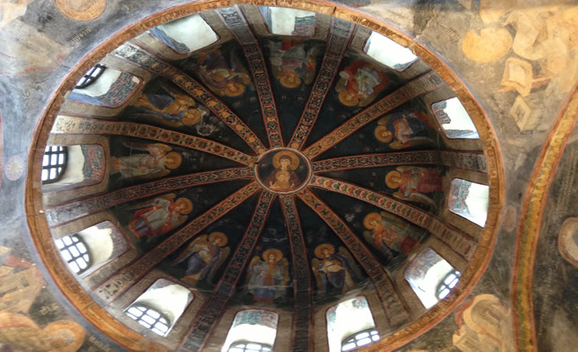 Mosaics of Chora Museum in Istanbul